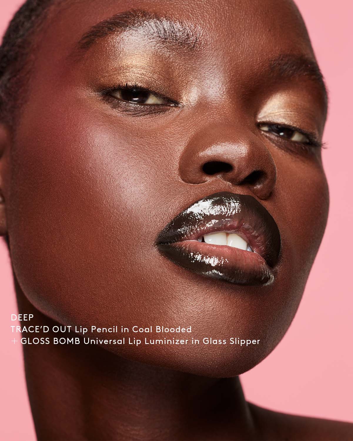 Trace'd Out Longwear Waterproof Pencil Lip Liner ?? Coal Blooded - Image 2
