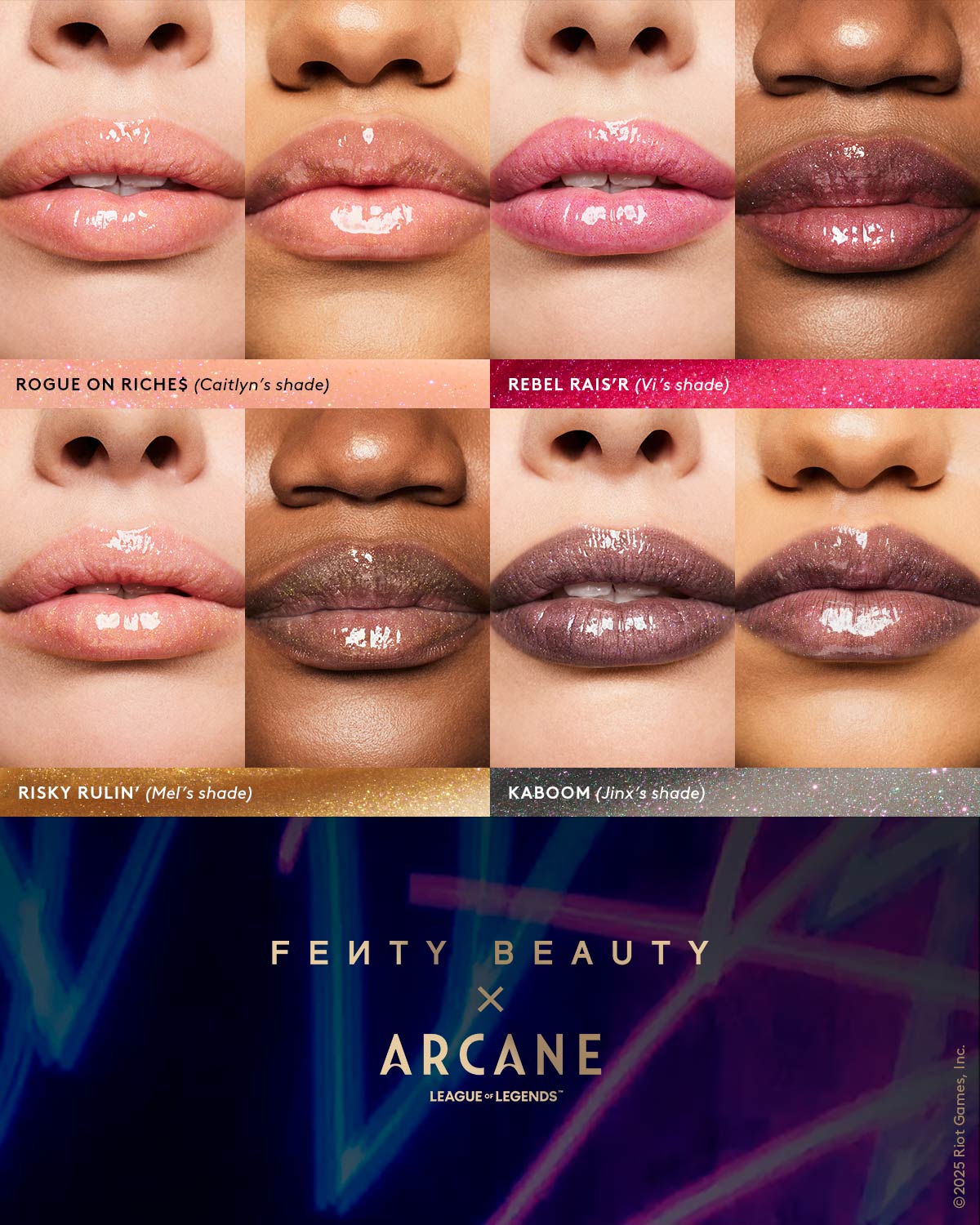 Gloss Bomb Universal Lip Luminizer: Arcane Collection ?? Risky Rulin - Image 3