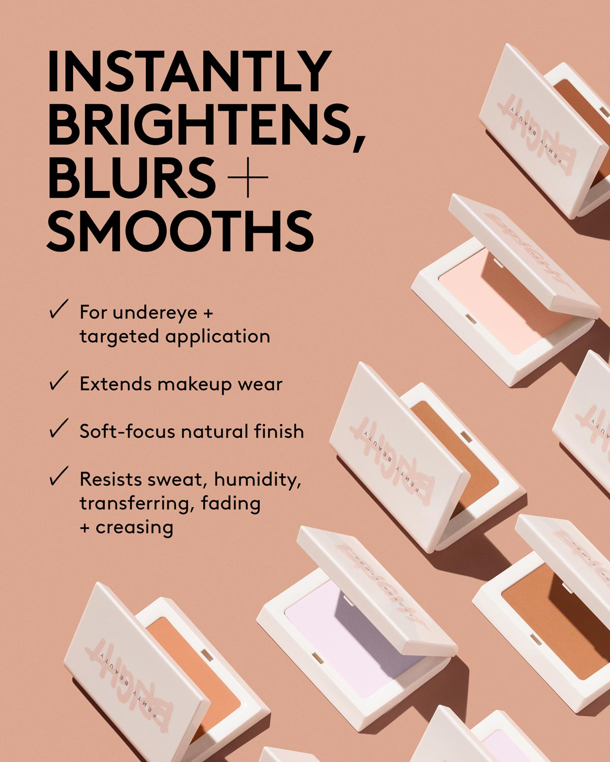 Bright Fix Instant Brightening + Blurring Powder ?? Cinnamon - Image 4
