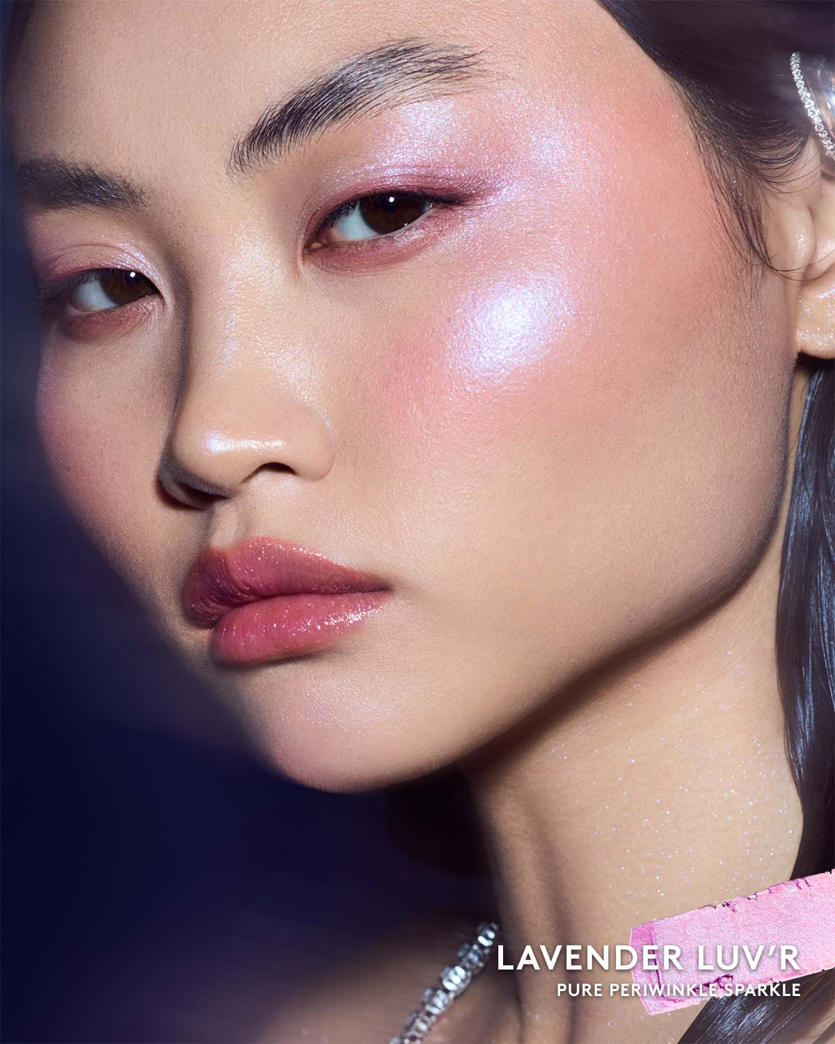 Diamond Bomb All-Over Diamond Veil ?? Lavender Luv'r - Image 3