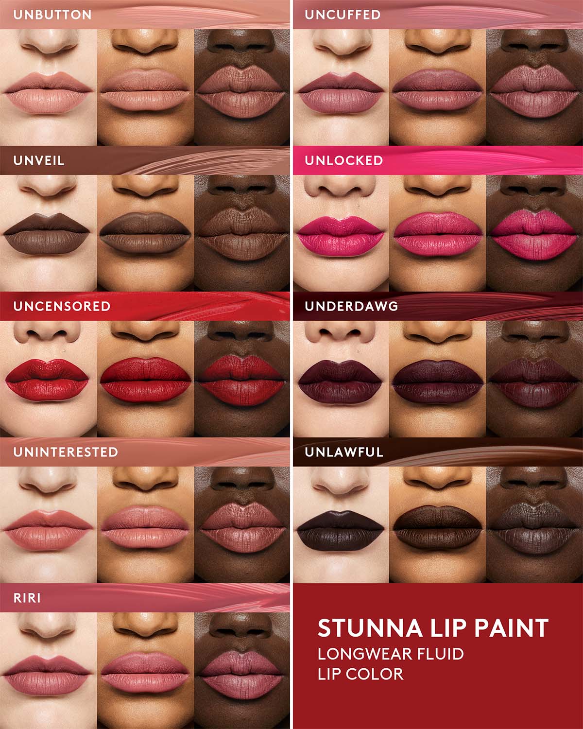 Stunna Lip Paint Longwear Fluid Lip Color ?? Uninterested - Image 7