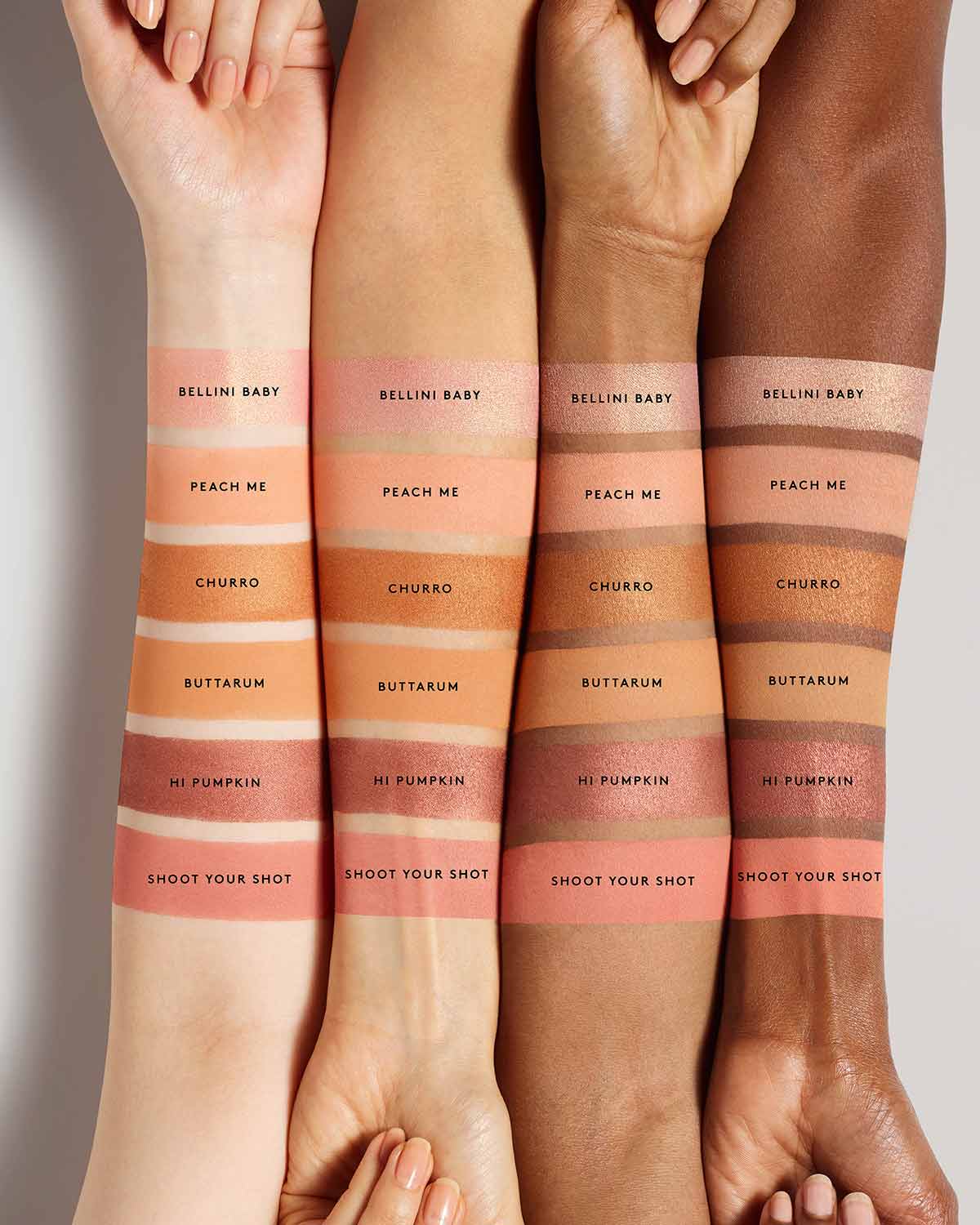 Snap Shadows Mix & Match Eyeshadow Palette ?? Peach - Image 4
