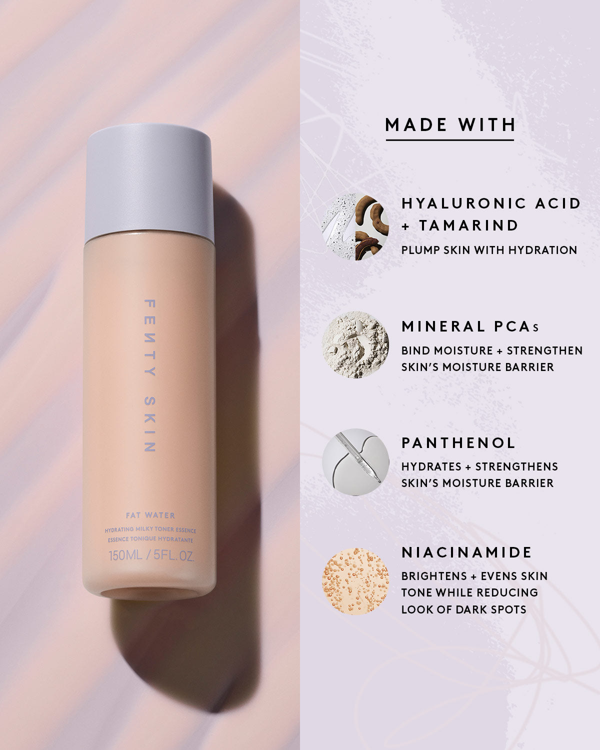 Fat Water Hydrating Milky Toner Essence with Hyaluronic Acid + Tamarind - Image 5