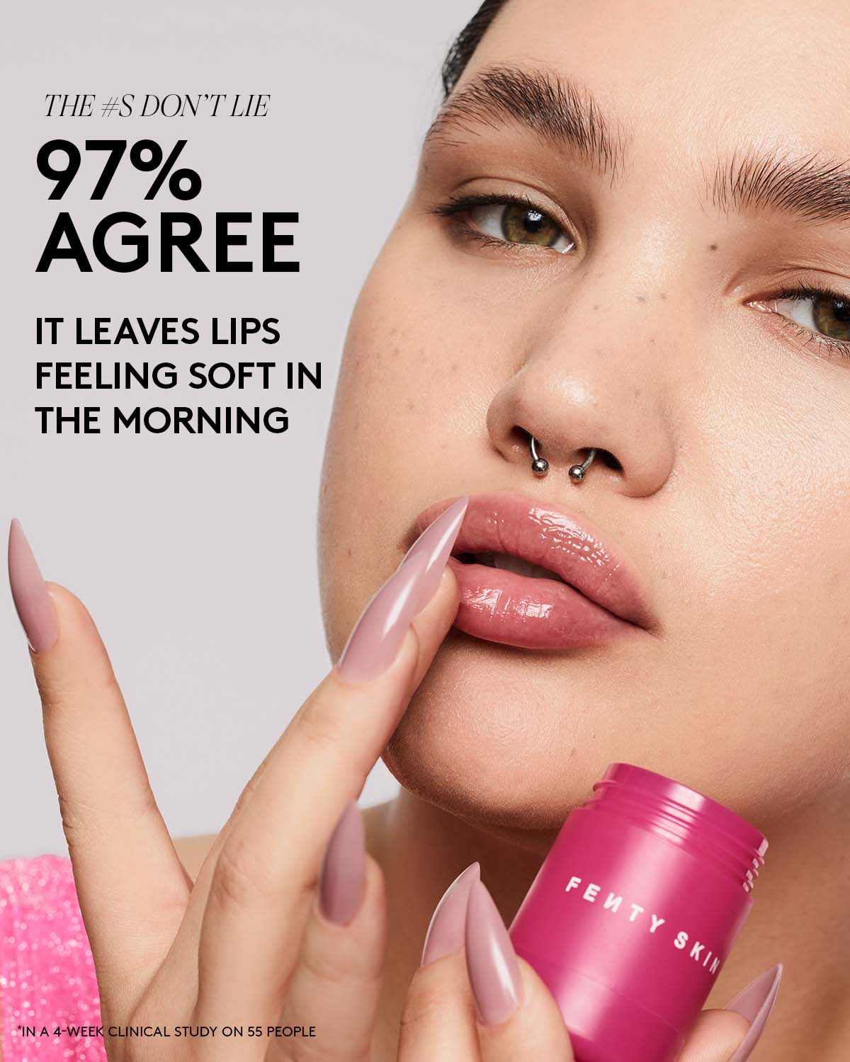 Plush Puddin' Intensive Recovery Lip Mask ?? Barbados Cherry - Image 4