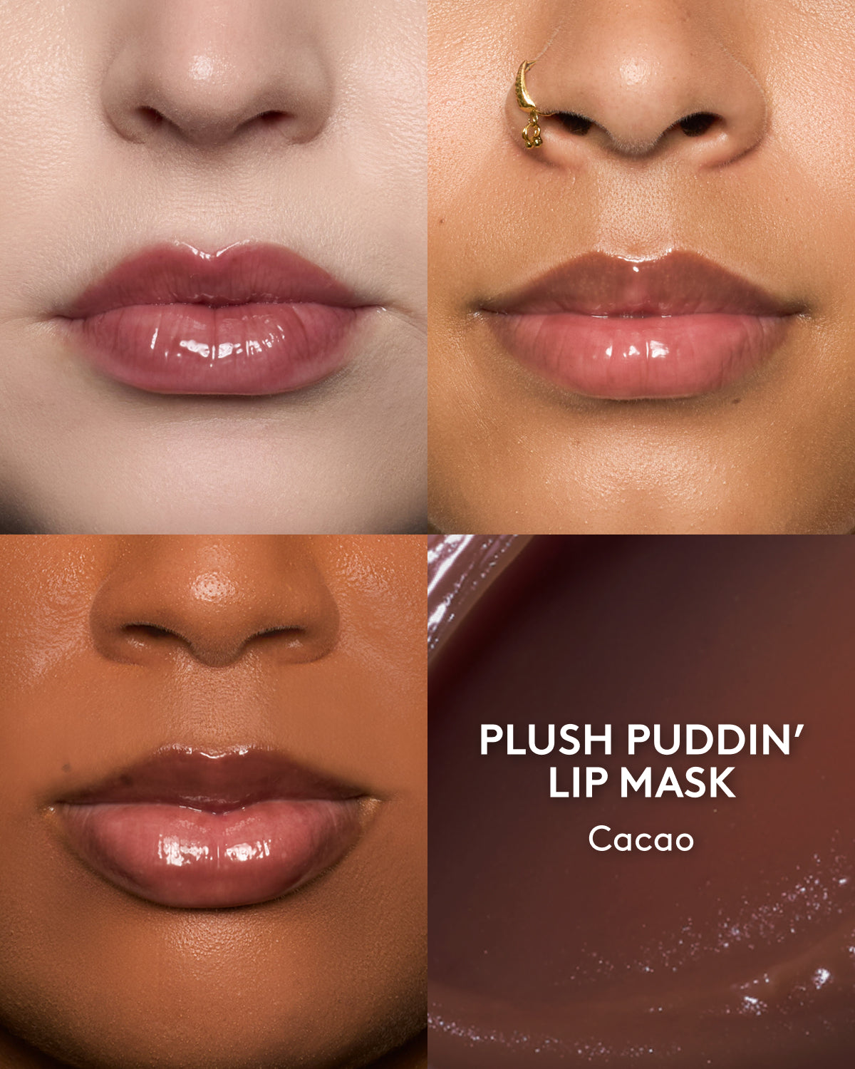 Plush Puddin' Intensive Recovery Lip Mask ?? Cacao - Image 3